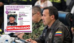 MinDefensa anuncia la neutralización de alias Marlon. / Fotos: MinDefensa.
