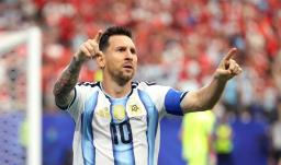 Lionel Messi en el mundial. / Foto: AFP.