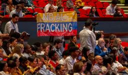 No al fracking desde la ONU. / Foto: AFP.