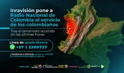 El Sistema de Medios Públicos pone al servicio ciudadano las frecuencias de la Radio Nacional para apoyar a los afectados por el terremoto