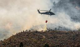 Incendio en el Santuario de Iguaque, Boyacá alcanza un 90 % de control tras afectar 1.340 hectáreas