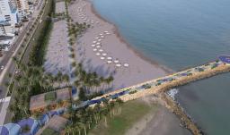 Posponen apertura del Gran Malecón de Cartagena por fuertes lluvias