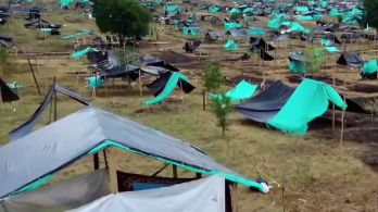 Comenzó el desalojo de los ocupantes del predio Santa Elena, Caucasia: la SAE solicitó suspender la diligencia 