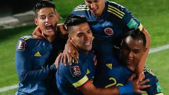 Radamel Falcao con la selección Colombia