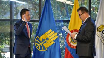 Sneyder Pinilla con principio de oportunidad. / Foto: UNGRD.