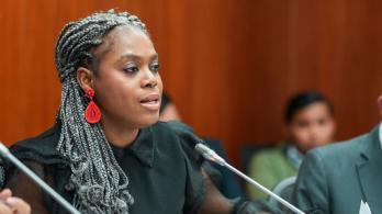 Aurora Vergara sobre la ley estatutaria. / Foto: X MinEducación.