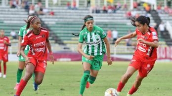 Cuadrangulares de la liga femenina por Señal Colombia. / Foto: Dimayor.