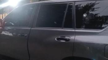 Camioneta de la UNP - Juan Fernando Petro