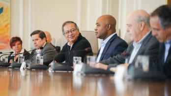 Gustavo Petro y Luis Gilberto Murillo