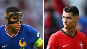 Kylian Mbappé y Cristiano Ronaldo