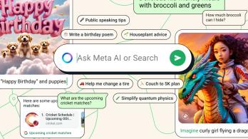 WhatsApp con Meta AI. / Foto: Whastapp.