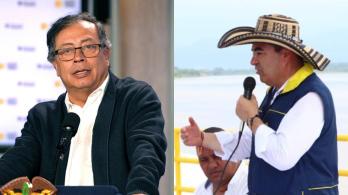 Petro responde sobre declaraciones de López y el ELN en caso de UNGRD. / Fotos: X Presidencia y Olmedo López.