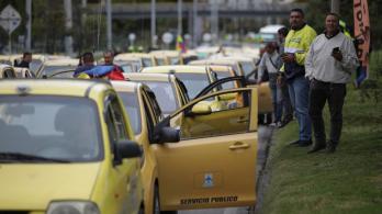Paro de taxistas Bogotá