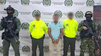 Captura de alias 'Orejas'. / Foto: X MinDefensa.