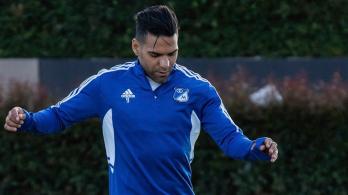 Falcao García y RDP con Millonarios. / Foto: AFP.