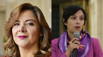 Jhenifer Mojica y Martha Carvajalino. / Foto: minagricultura.