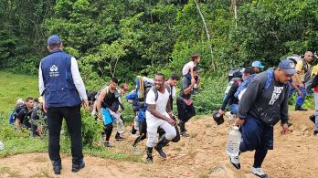 El presidente de Panamá anunció el cierre de pasos fronterizos en el tapón del Darién 
