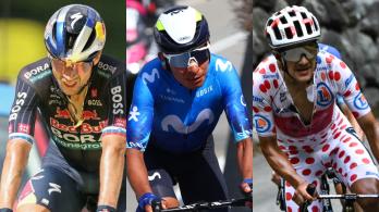 Ciclistas favoritos a ganar la Vuelta a España. / Fotos: AFP.