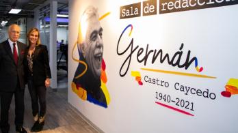 Sala de redacción Germán Castro Caycedo en RTVC. / Foto: RTVC.