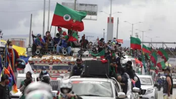 Minga indígena llegó a Bogotá y espera tener un diálogo con el Gobierno Nacional