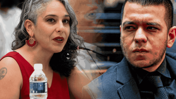 Los senadores María José Pizarro y Jota Pé Hernández
