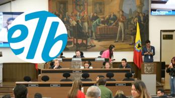 Concejo de Bogotá discute sobre la ETB. / Foto: X Concejo de Bogotá.