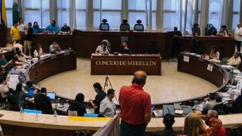Concejo de Medellín venta de acciones Tigo-Une. / Foto: Concejo de Medellín.