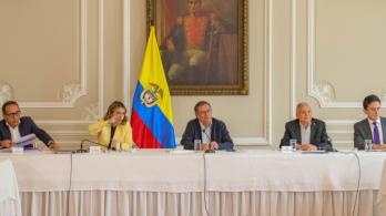 Gobierno y Asobancaria sobe inversiones forzosas. / Foto: Infopresidencia.