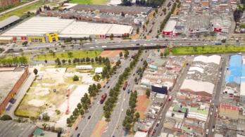 Obras por la Avenida 68 en Bogotá presentan graves retrasos; se entregaría hasta 2027
