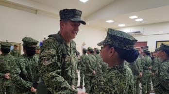 Almirante Francisco Cubides destaca logros para las Fuerzas Militares. / Foto: X COMANDANTE_ARC.