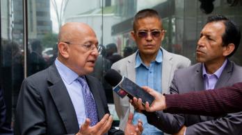 Eduardo Montealegre apoderado en defensa de RTVC. / Foto: RTVC.