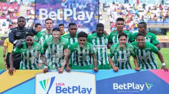 Atlético Nacional vs Junior por Radio Nacional de Colombia. / Foto: Dimayor.