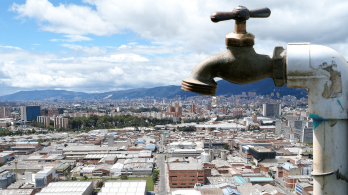 Panorámica de la localidad Puente Aranda