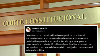 Corte Constitucional y trino del presidente Gustavo Petro