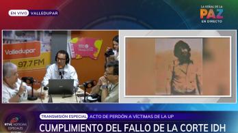 “Los medios públicos comprometidos con la memoria de las víctimas del exterminio de la UP": gerente de RTVC, Hollman Morris.