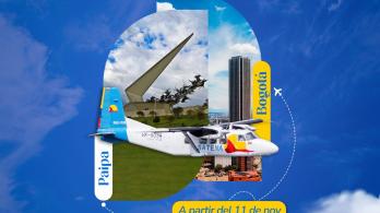 Bogotá-Paipa en 25 minutos: Satena inaugura nueva ruta aérea 