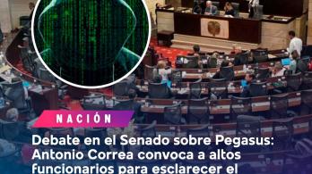 Antonio Correa cita a debate sobre Pegasus