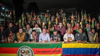 Comunidad Embera regresa a sus territorios tras acuerdo con el Gobierno  