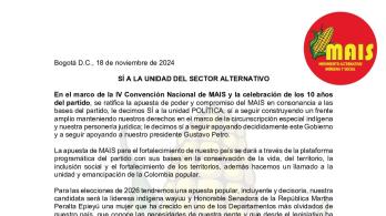 Martha Peralta Epieyú, candidata presidencial del MAIS para 2026