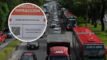 Nueva modalidad de estafa en Colombia. / Fotos: AFP y X.