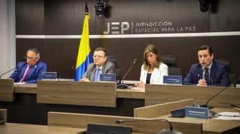 JEP en rueda de prensa para definir la situación jurídica de los militares implicados en los casos de las desapariciones y asesinatos extrajudiciales