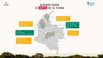 Denuncia sobre el 'Cartel de la Tierra'