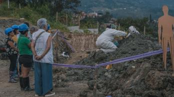 Hallan restos humanos en La Escombrera. / Foto: JEP.