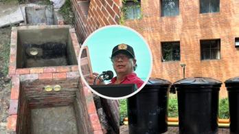 Petro sobre recolección de agua lluvia en Bogotá. / Fotos: X Diego Restrepo y Presidencia de la República.