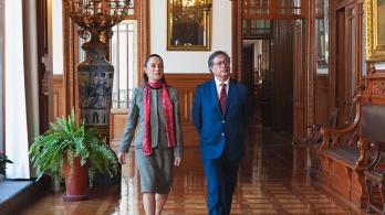 Visita de Petro a México. / Foto: Presidencia de la República.