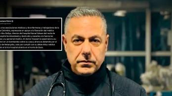 Médico Hassam Abu Safiya y petición del presidente Gustavo Petro.