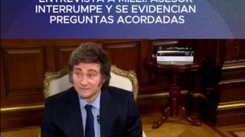 Javier Milei en entrevista 