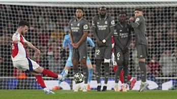 Arsenal vs Real Madrid en Champions Leage