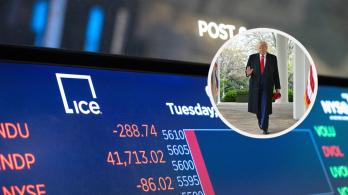 Caída de Wall Street con aranceles de Donald Trump. / Fotos: AFP.