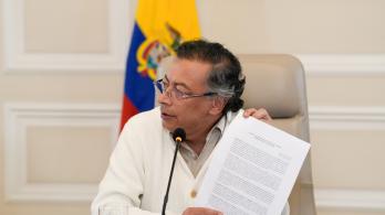 Presidente Petro durante el Consejo de ministros del 27 de mayo de 2025